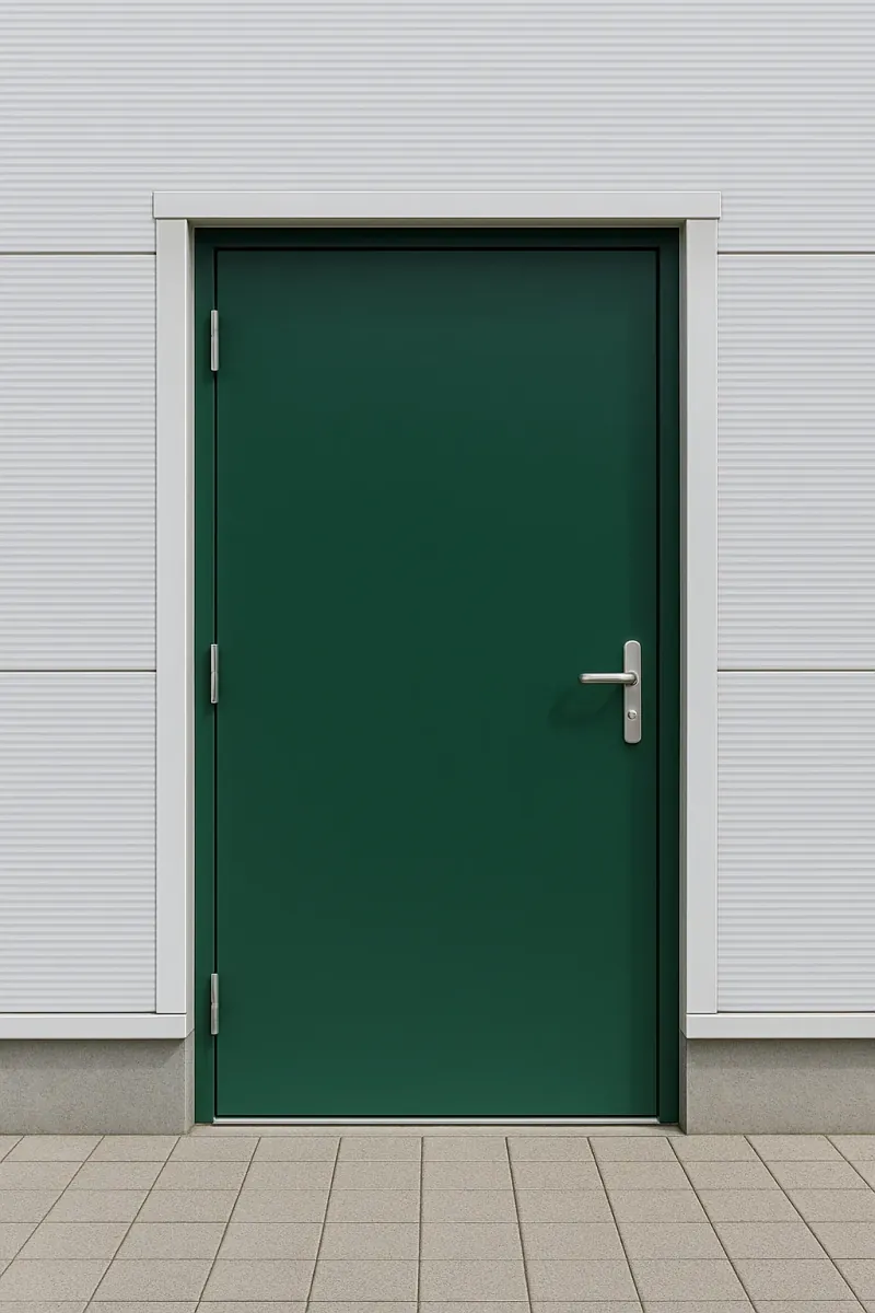 single steel doors - professional steel doors available in Cardiff from UK manufacturers